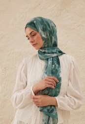 LIZZY PATTERN RAMI HIJAB OCEAN