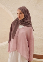 RAMI VISCOSE HIJAB PURPLE PLUM