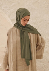 JERSEY HIJAB MOLD GREEN