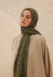 VOİLE CRASH HIJAB GREEN TEA