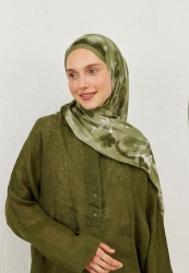 LIZZY PATTERN RAMI HIJAB KHAKI