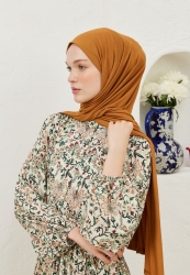 JERSEY COTTON HIJAB CINNAMON