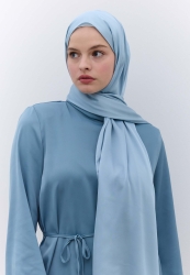 SILKY ELEGANCE SHAWL LIGHT BLUE