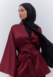 SILKY ELEGANCE SHAWL BLACK