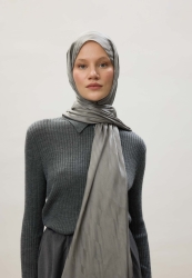 DUBLIN JACQUARD HIJAB EMBER GRAY