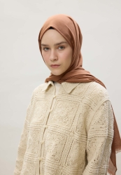 THIN COTTON VOILE HIJAB BROWNIE