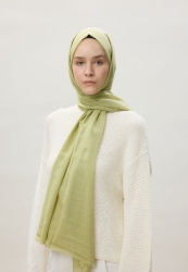 THIN COTTON VOILE HIJAB NILE GREEN