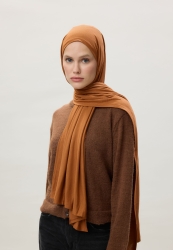 JERSEY COTTON HIJAB BRONZE