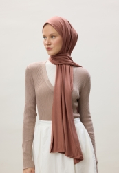 JERSEY COTTON HIJAB CINNAMON BARK