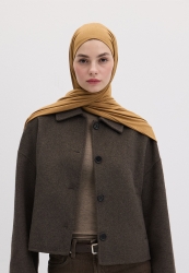 BAMBOO COMBED HIJAB CAMEL